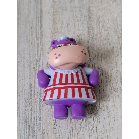 Dr McStuffin miniature Hallie hippopotamus Disney Junior toy figure - Picture 1 of 4